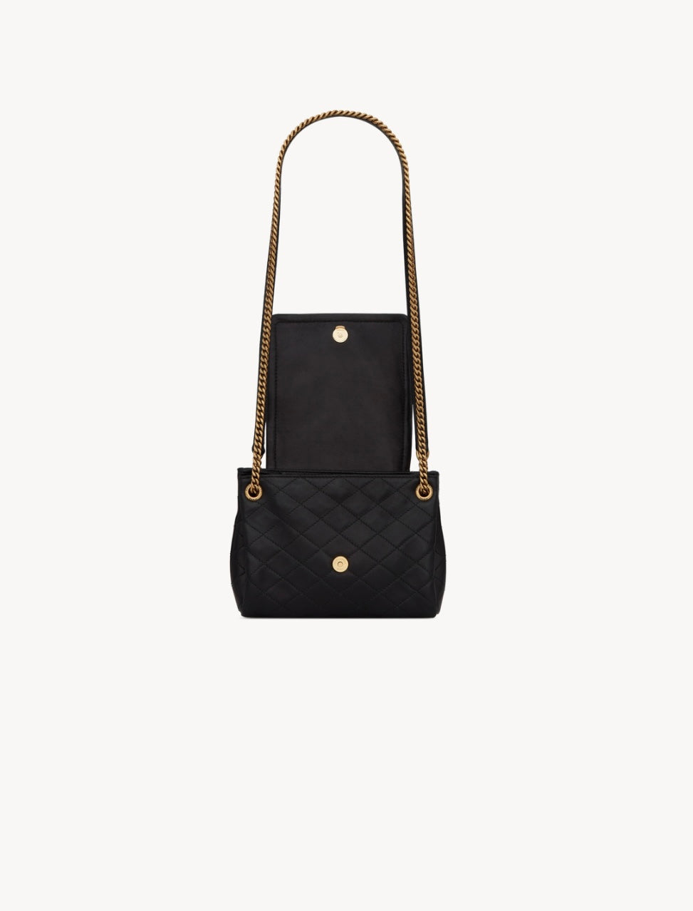 Saint Laurent Lambskin Quilted Monogram Nolita